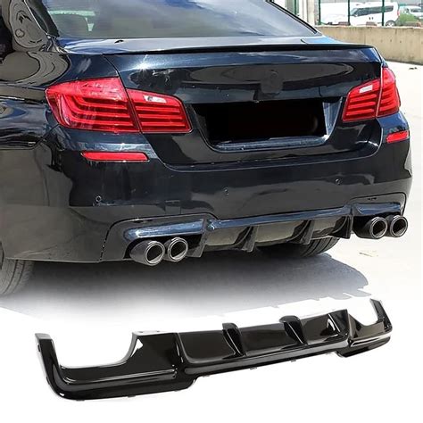 BMW F10 F11 M Sport CARBON FIBER Rear Diffuser VOGUE AUTOMOTIVE ...