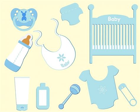 Download Baby, Boy, Accessories. Royalty-Free Stock Illustration Image ...