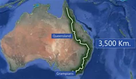 Great Dividing Range Australia Map