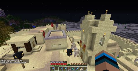 Desert Castle Minecraft Map