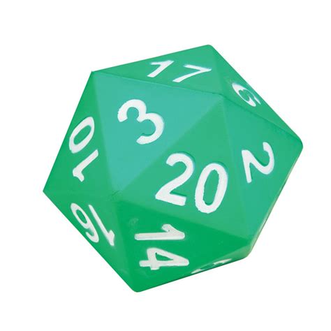 Jumbo 20-Sided Foam Die - CTU7346 | Learning Advantage | Dice