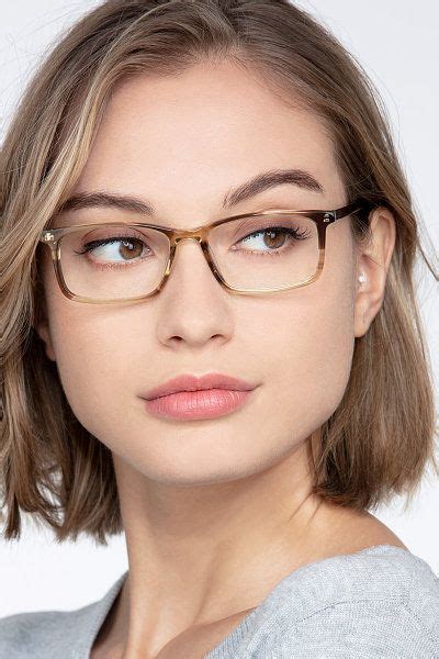 These eyeglasses are demure yet daring. This full acetate frame ...