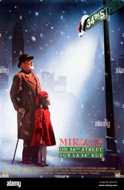 RICHARD ATTENBOROUGH, BOY POSTER, MIRACLE ON 34TH STREET, 1994 Stock Photo - Alamy