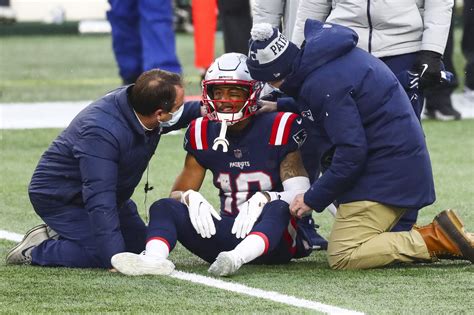 Injury analysis: Last game of the season ends with multiple Patriots ...