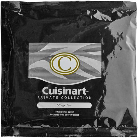 Cuisinart Private Collection Regular 10-Cup Coffee Filter Pack - 75/Case