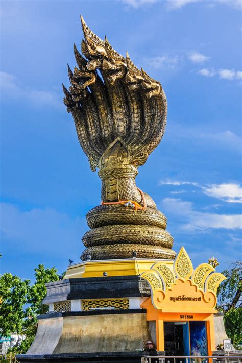 Lan Phanom Naka Landmarks Mekong River Free Stock Photo - Public Domain ...