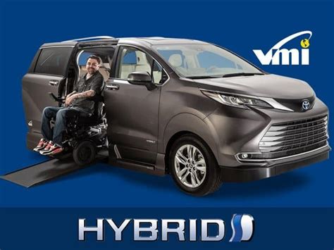 Wheelchair Van, Powered Wheelchair, Toyota Hybrid, Toyota Sienna, Tech Features, Van For Sale ...