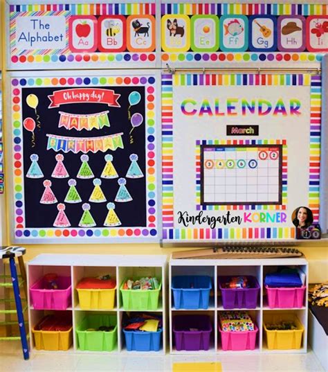 Classroom Organization Ideas for Kindergarten - Kindergarten Korner - A ...