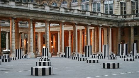 Les Deux Plateaux, more commonly known as the Colonnes de Buren, is an ...