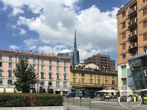 Milan italy city landscape 19036