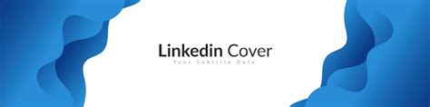 Premium Vector | Creative abstract linkedin banner