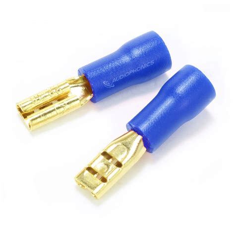 MUNDORF 2.8G Female Blade Connectors 2.8mm Isolated Gold Plated 1.5-2 ...