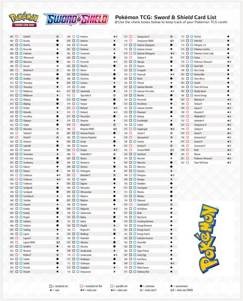 Printable Pokemon Card Lists - Printable Cards