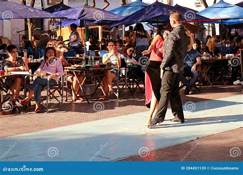 Alluring Argentine Tango Dance at Plaza Dorrego Square in San Telmo ...