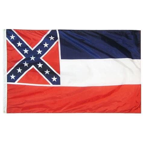 3x5 Ft Super Poly Mississippi Flag | Liberty or Death USA