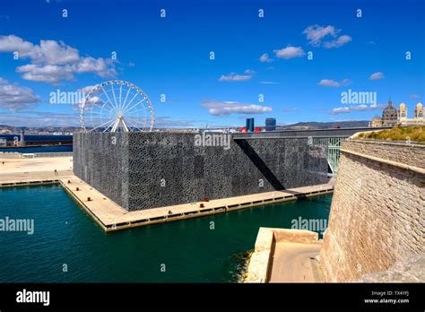 France, Marseille, Museum of European and Mediterranean Civilisations, MuCEM Stock Photo - Alamy