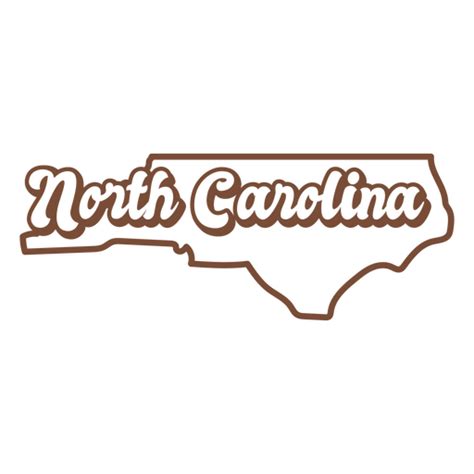 The North Carolina State Logo PNG & SVG Design For T-Shirts