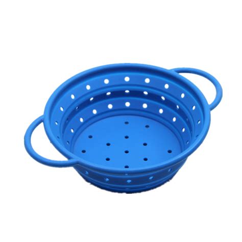 8 Inch Silicone Material Silicone Collapsible Colander