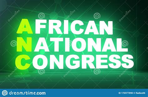 African National Congress Foundation Day With Gradient Background Stock Photography ...