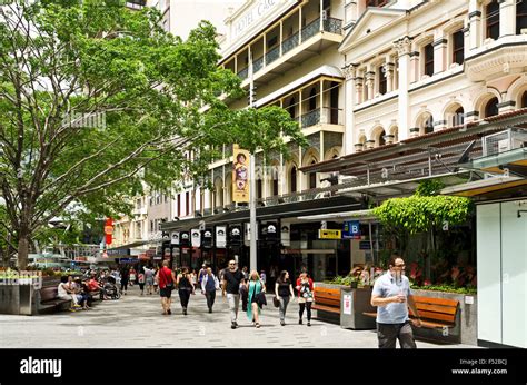 Australia, Brisbane, Queen Street Mall Stock Photo - Alamy