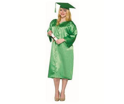 Rubies Adult Green Graduation Robe | Big Lots