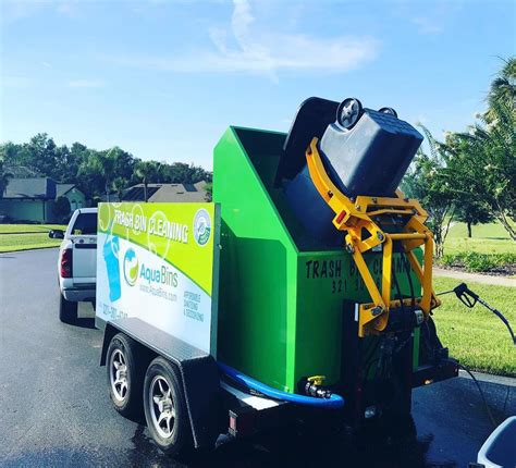 Trash Can and Bin Cleaning Service In Orlando FL - Aqua Bins LLC