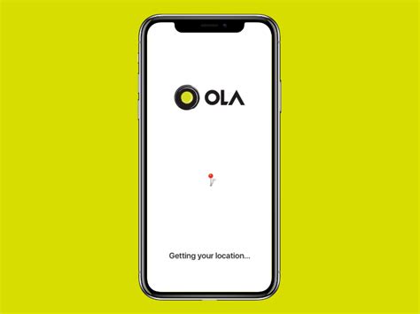 Ola Cabs App Redesign Concept on Behance