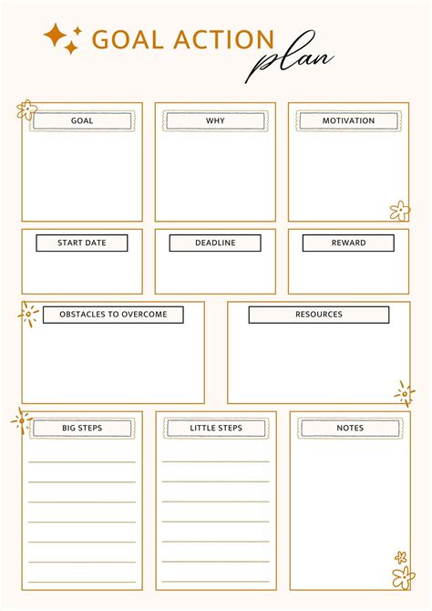 Goal Mapping Template