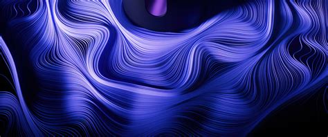 Abstract background Wallpaper 4K, Dark, Blue abstract