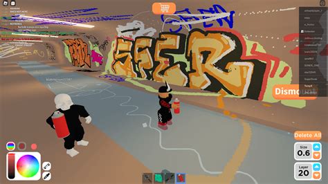 my graffiti art piece : r/RobloxArt