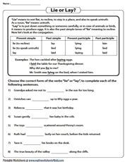 Commonly Confused Words Worksheets