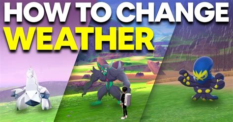 Pokemon Sword Weather Chart