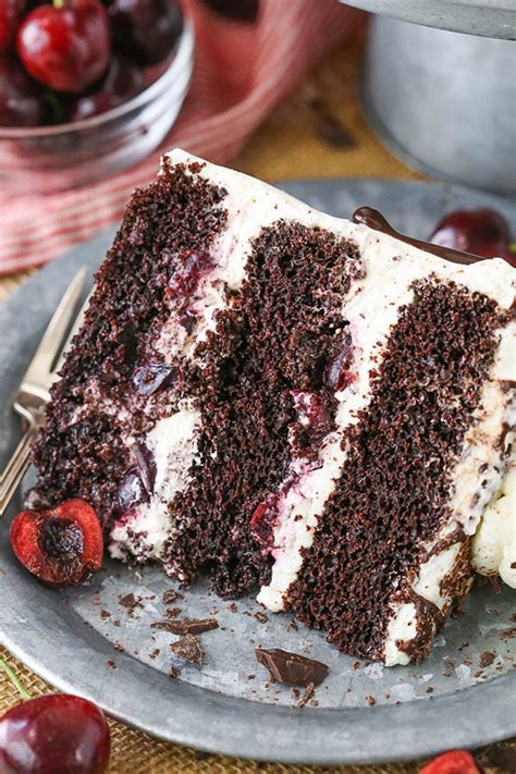 Black Forest Cake | Easy Chocolate Cake Recipe with Cherry Liqueur