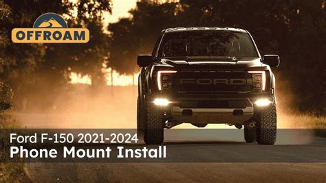 Ford F-150 2021-2024 Phone Mount Install - made by OFFROAM - YouTube