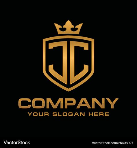 Jc logo Royalty Free Vector Image - VectorStock