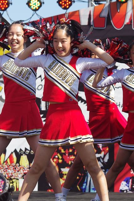 rainbows | Japanese cheerleader, Cheerleader girl, Hot cheerleaders