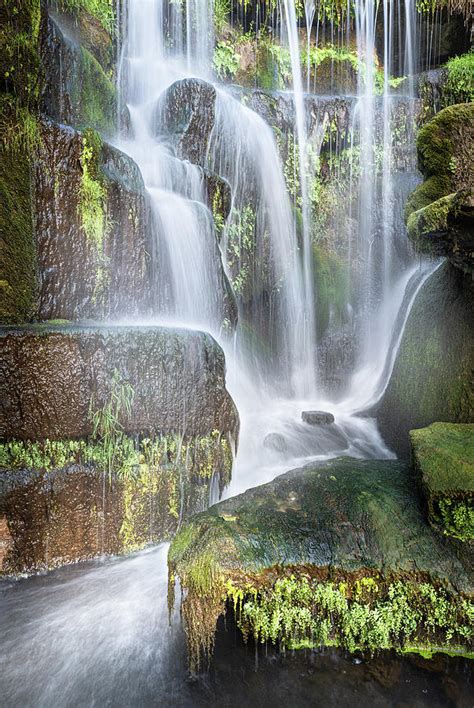 Cascading Waterfalls Photograph by Jordan Hill - Pixels