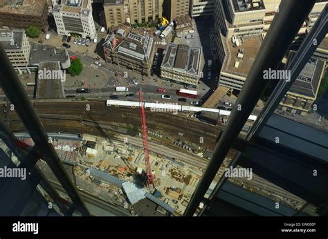 london city viewed from the shard viewing platform Stock Photo - Alamy