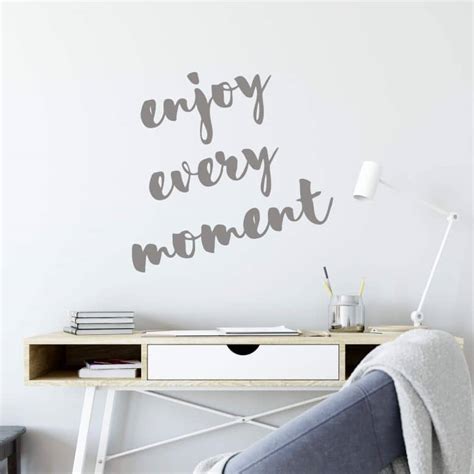 Wall sticker Enjoy every moment | wall-art.com