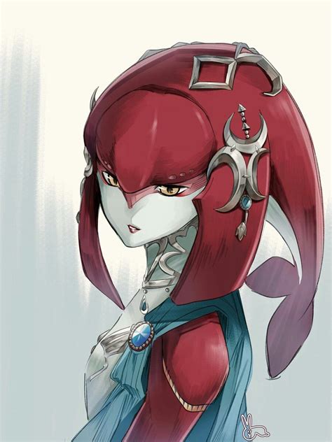 Legend of Zelda Breath of the Wild art > Zora Champion Princess Mipha | Personajes de anime ...