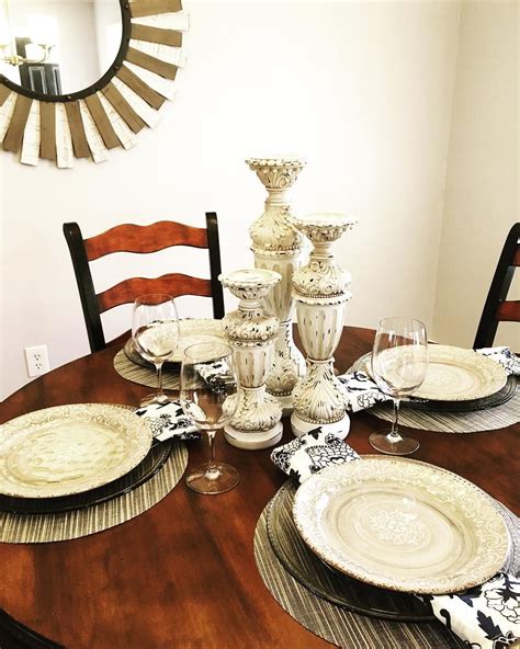 How amazing is this dinning table set up? #behindthescenes #staginghomes | Dinning table set ...