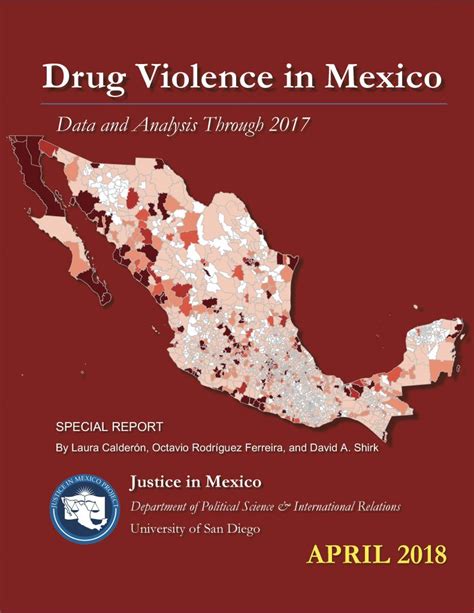 2018 Drug Violence in Mexico Report - Justice in Mexico