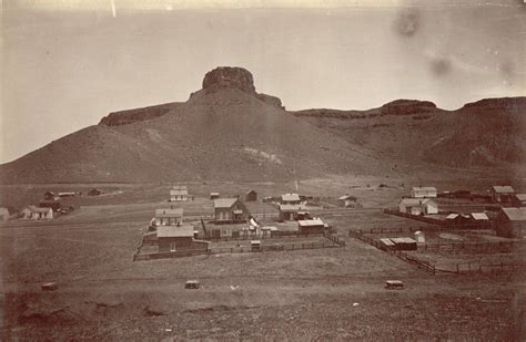 ~1871 in Golden Colorado~ View of a portion of the town of Golden (Jefferson County), Colorado ...