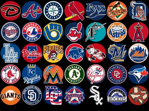 MLB Logo Wallpaper - WallpaperSafari