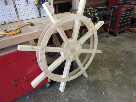 Building the Paddle Wheel - Paddle Wheel Boat