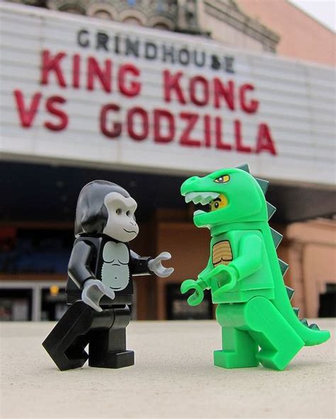 Lego King Kong Vs Godzilla Toys - GODZILLA VS KONG