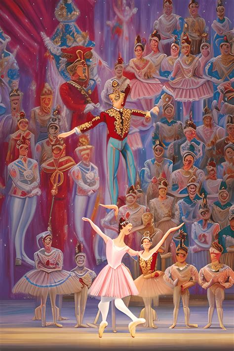 The Nutcracker Ballet Illustrated Scenes · Creative Fabrica