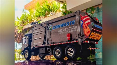 Custom First Gear Garbage Truck ( CW 20-343 ) CONWASTE Mack MRU WITTKE ...