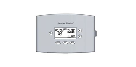 American Standard ACONT402AN32DA Electronic Non-Programmable Thermostat Installation Guide ...