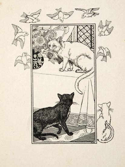 'A Singular Interposition, from A Hundred Anecdotes of Animals, Pub. 1924 (Engraving)' Giclee ...